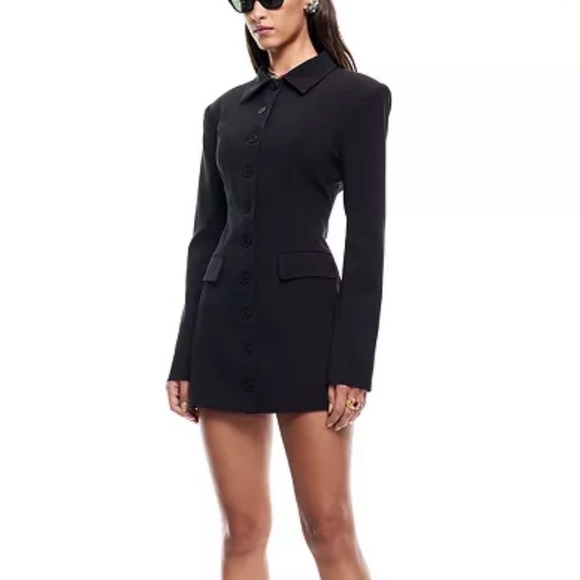 NWT Lioness Cheri Mini Black Dress - Size XL - Picture 5 of 6